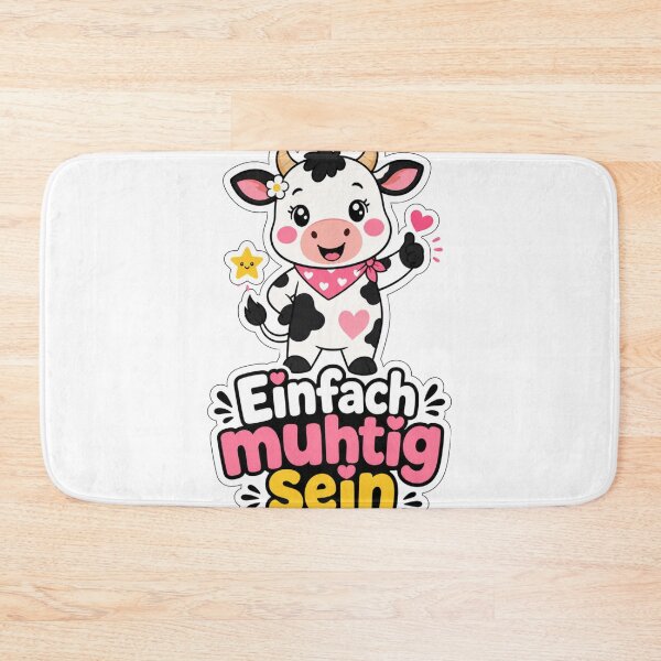 Item preview, Just be brave - Cute cow saying designed and sold by BoosterShop.