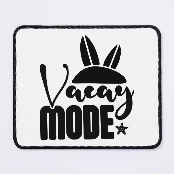 Item preview, Vacay Mode - Retro Summer Quotes Cool Vacation Beach Vibe Trip Apparel Art designed and sold by FuzionRaptor.