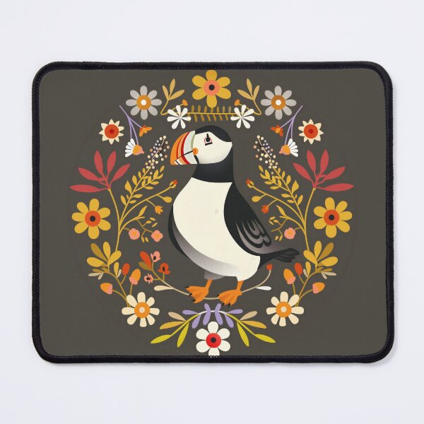Item preview, Scandinavian Folk Art, Atlantic Puffin designed and sold by xiao xuans.