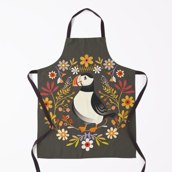 Item preview, Scandinavian Folk Art, Atlantic Puffin designed and sold by xiao xuans.