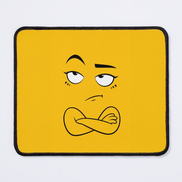 Item preview, Skeptical Side Eye Emoji designed and sold by PunchDrop.