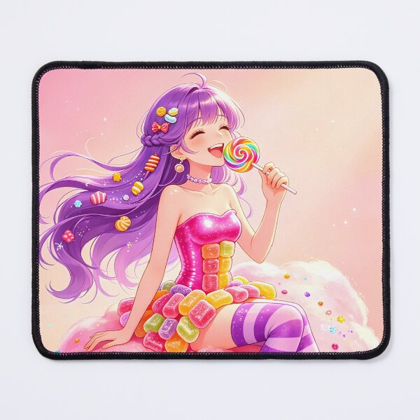 Item preview, Playful Fairy on a Giant Cotton Candy designed and sold by Bondingbonding.