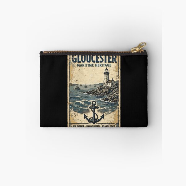 Item preview, Gloucester Coast Guard Vintage Maritime Poster | Massachusetts Coastal Heritage Design designed and sold by Coasties.