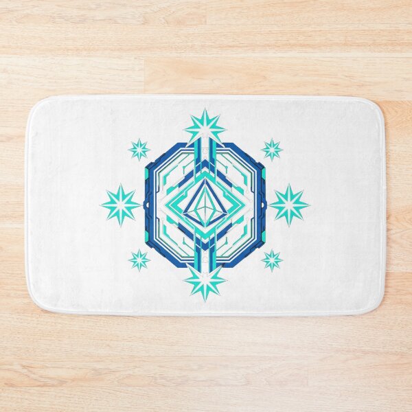 Item preview, Cybernetic Geometric Core - Technical Line Art Emblem designed and sold by Dzblack.