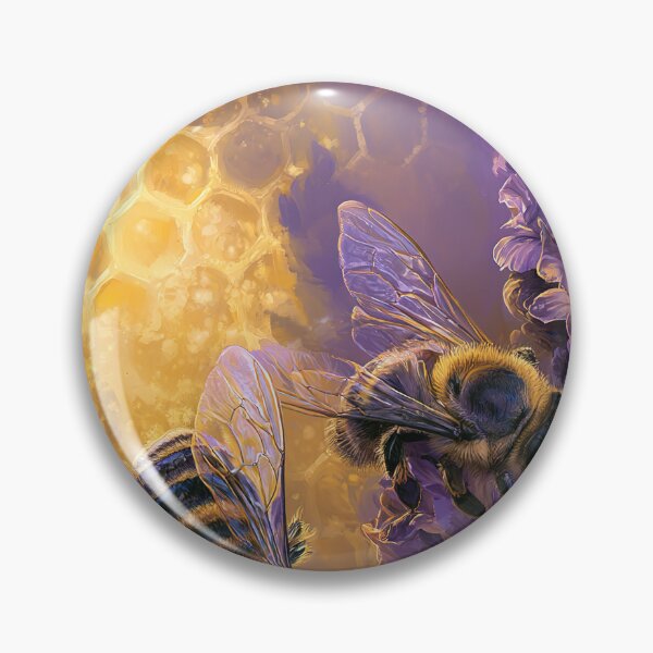 Item preview, Honeyed Whispers Among Lavender Bees designed and sold by Venon28.