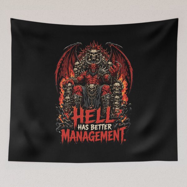 Item preview, Demon King Throne Heavy Metal Dark Humor Shirt designed and sold by Tong4130.