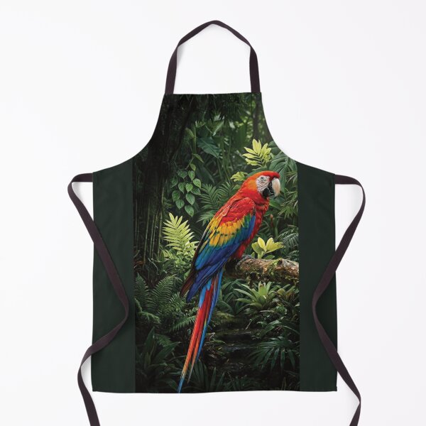 Item preview, Macaw parrot in the jungle designed and sold by PASSION AND FUN WORLD .