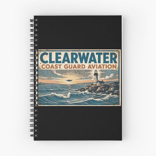Item preview, Clearwater Coast Guard Aviation Vintage Poster | Florida Maritime Heritage Design designed and sold by Coasties.