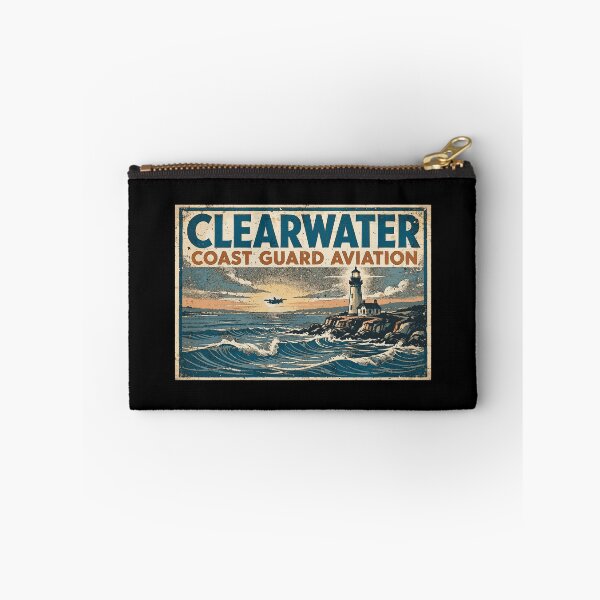 Item preview, Clearwater Coast Guard Aviation Vintage Poster | Florida Maritime Heritage Design designed and sold by Coasties.