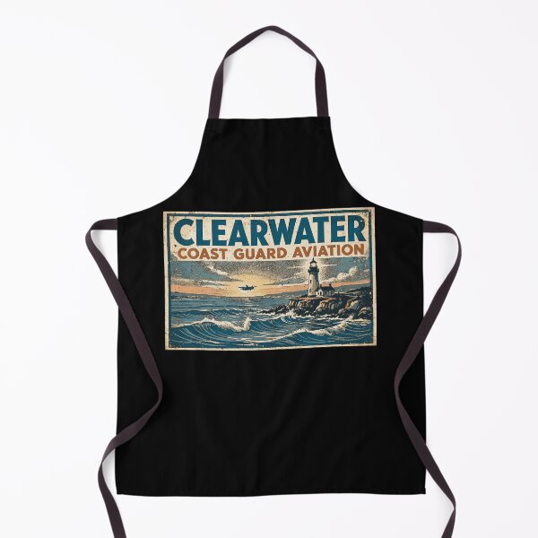 Item preview, Clearwater Coast Guard Aviation Vintage Poster | Florida Maritime Heritage Design designed and sold by Coasties.