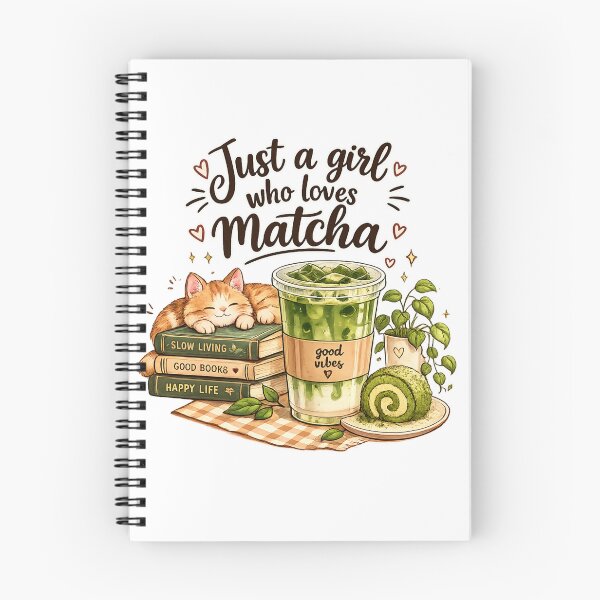 Item preview, Just a Girl Who Loves Matcha | Cute Kawaii Matcha Tea Aesthetic designed and sold by Miming.