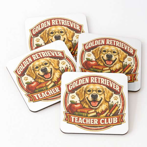 Item preview, Golden Retriever Teacher Club – Cute Back to School Dog Teacher Design designed and sold by Sahil Randhawa.