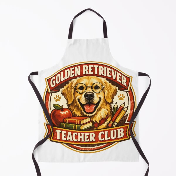 Item preview, Golden Retriever Teacher Club – Cute Back to School Dog Teacher Design designed and sold by Sahil Randhawa.