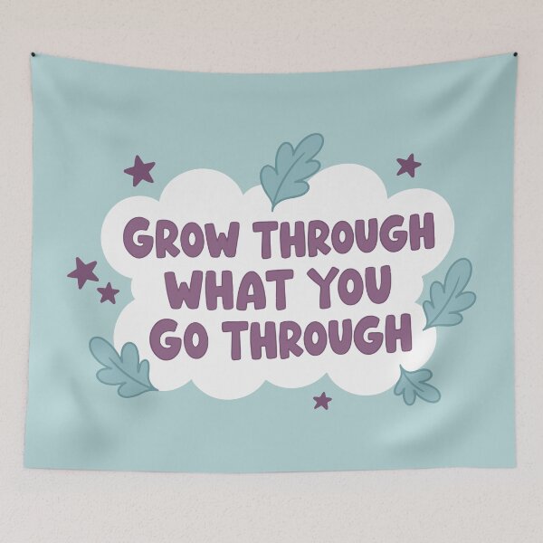 Item preview, Grow through what you go through designed and sold by JEMAR Designs.