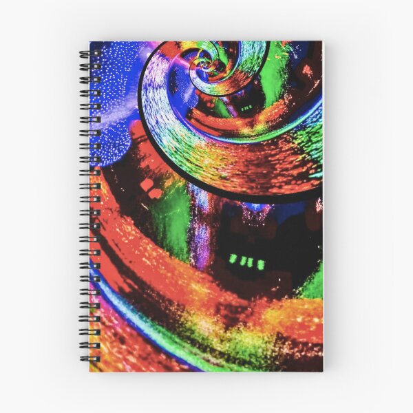Item preview, Neon Psychedelic Spiral Abstract Pattern | Vibrant Swirl Art designed and sold by lavanya11.