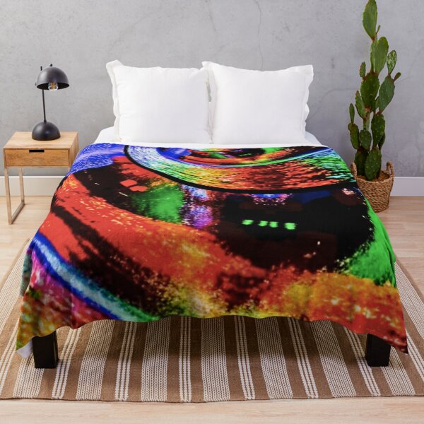 Item preview, Neon Psychedelic Spiral Abstract Pattern | Vibrant Swirl Art designed and sold by lavanya11.