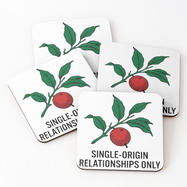 Item preview, Single-Origin Relationships Only Coffee Lover Design designed and sold by Alimehab | Graphic tees | Design & Art.