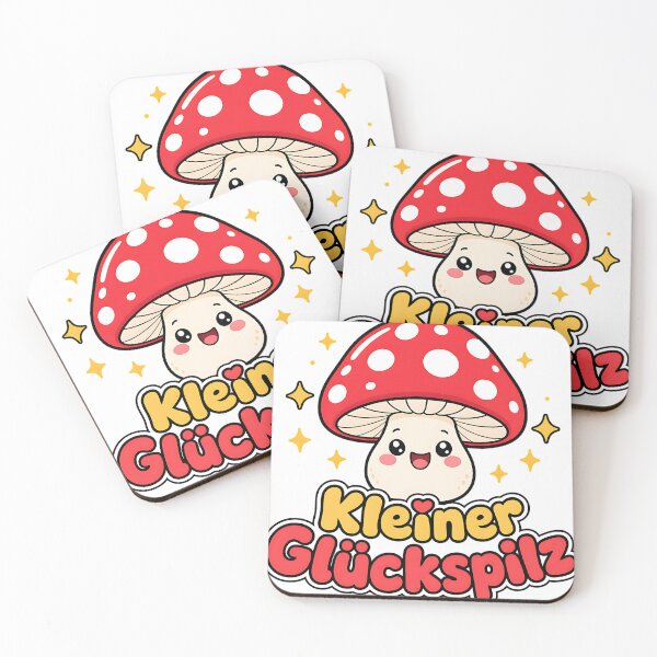 Item preview, Little lucky mushroom, sweet mushroom designed and sold by BoosterShop.