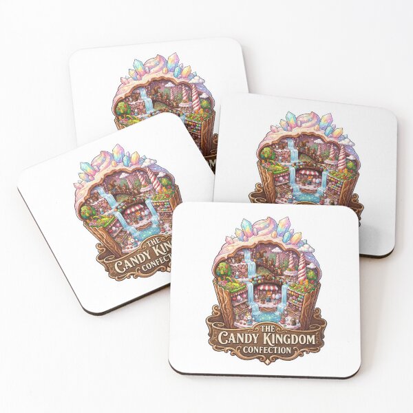 Item preview, The Candy Kingdom | Candyland | Sweet Shop | Kawaii Candy World | Cottagecore Fantasy | Whimsical Dessert Art designed and sold by MrDev.