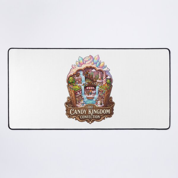 Item preview, The Candy Kingdom | Candyland | Sweet Shop | Kawaii Candy World | Cottagecore Fantasy | Whimsical Dessert Art designed and sold by MrDev.