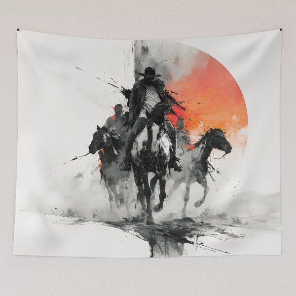 Item preview, Sunset Riders Charge Forward designed and sold by Venon28.