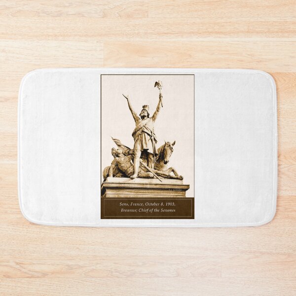 Item preview, Sens, France, October 8, 1903, Brennus; Chief of the Senones designed and sold by AMacGPhilly.