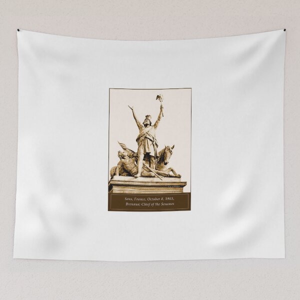 Item preview, Sens, France, October 8, 1903, Brennus; Chief of the Senones designed and sold by AMacGPhilly.