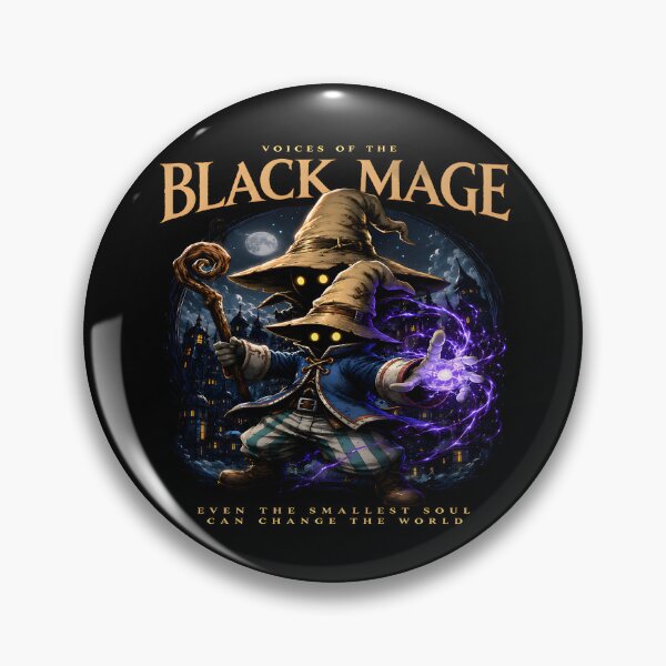 Item preview, Voices of the Black Mage - Fantasy Wizard Sorcerer  Aesthetic design designed and sold by TTdesigns123.