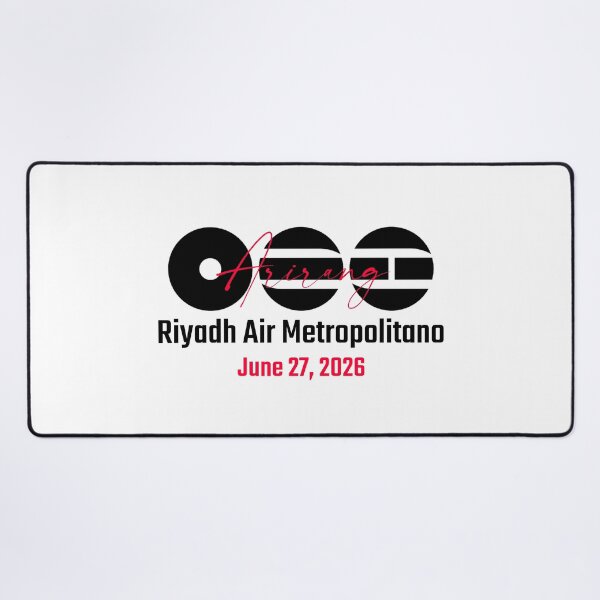 Item preview, BTS Arirang World Tour Riyadh Air Metropolitano D2 designed and sold by MochiNelly Designs.