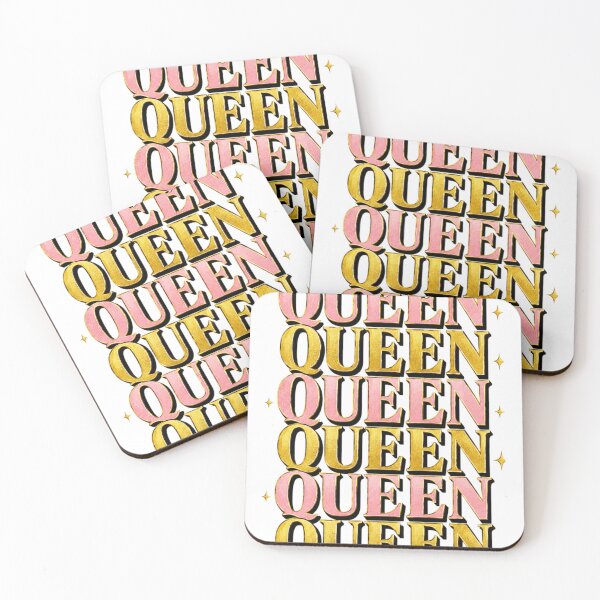 Item preview, Queen — Pink and Gold Crown Energy  designed and sold by Jomsunshine.