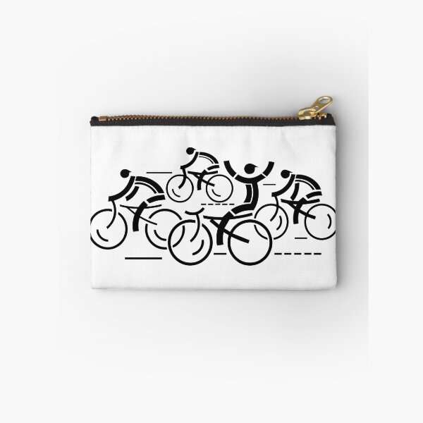 Item preview, Cyclists, Velo tour, Bike ride, Black print designed and sold by Bike-Like-Art.
