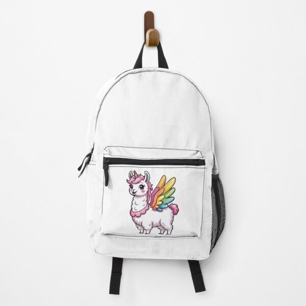 Item preview, Rainbow Winged Llama Unicorn designed and sold by jkrphoto.