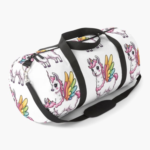 Item preview, Rainbow Winged Llama Unicorn designed and sold by jkrphoto.