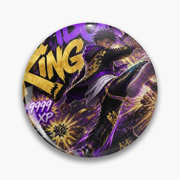 Item preview, COMBO KING Gaming Sticker | Neon Esports Arcade Graphic | Cyber Gamer Design designed and sold by Stylestickers55.