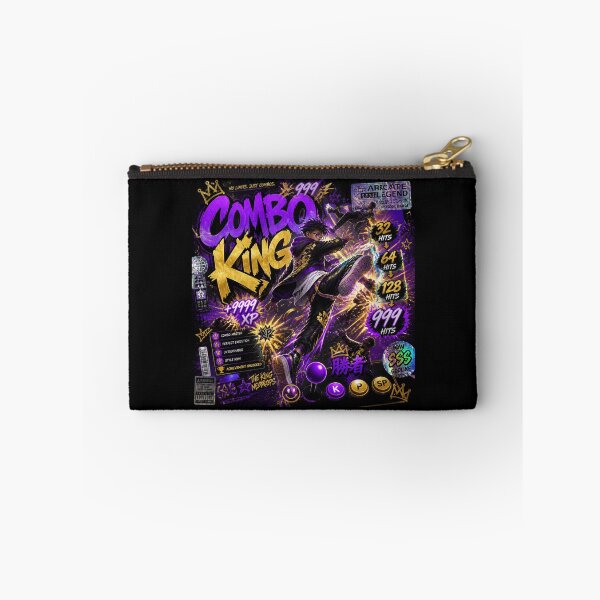 Item preview, COMBO KING Gaming Sticker | Neon Esports Arcade Graphic | Cyber Gamer Design designed and sold by Stylestickers55.