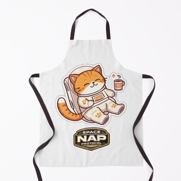 Item preview, Space Nap Protocol | Cute Sleeping Astronaut Cat Coffee Illustration designed and sold by Jaani-T.