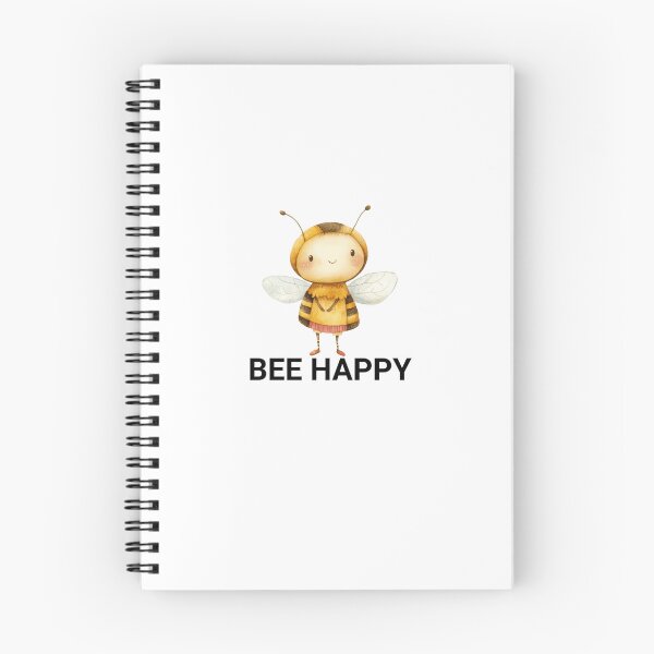 Item preview, Bee Happy Cute Bee Kawaii Saying designed and sold by BoosterShop.