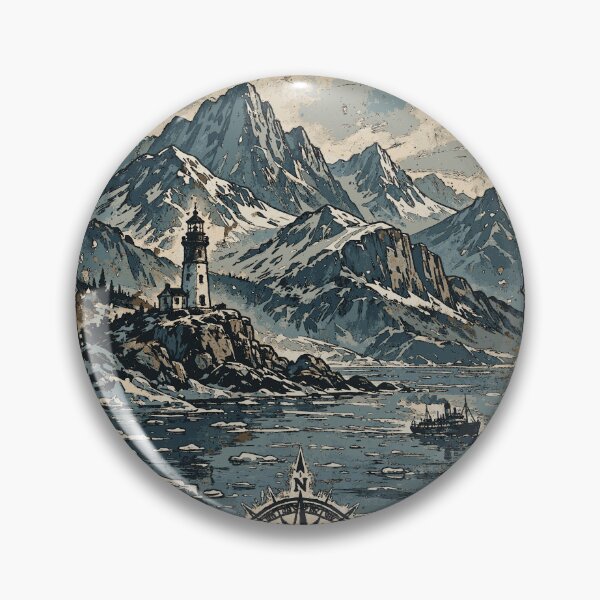 Item preview, Alaska Coast Guard Vintage Maritime Poster | Arctic Ocean Heritage Design designed and sold by Coasties.