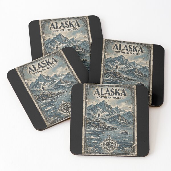 Item preview, Alaska Coast Guard Vintage Maritime Poster | Arctic Ocean Heritage Design designed and sold by Coasties.