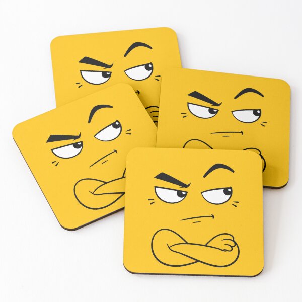 Item preview, Suspicious Side Eye Emoji designed and sold by PunchDrop.