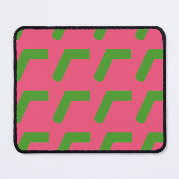 Item preview, Pink & Green Abstract Repeat designed and sold by rodwelldesigns.