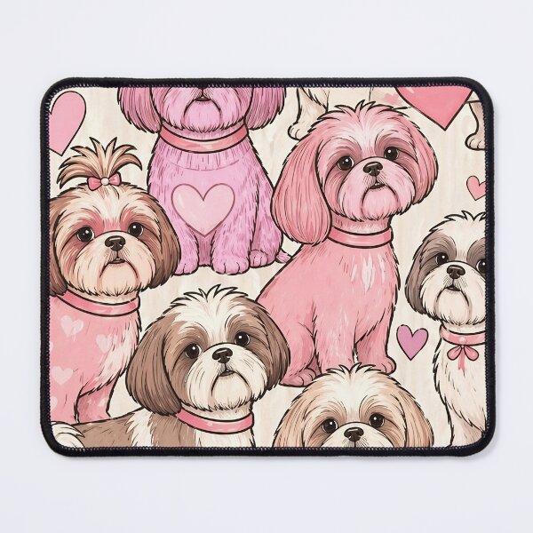 Item preview, Shih Tzu Sweethearts designed and sold by PawsAndPallette .
