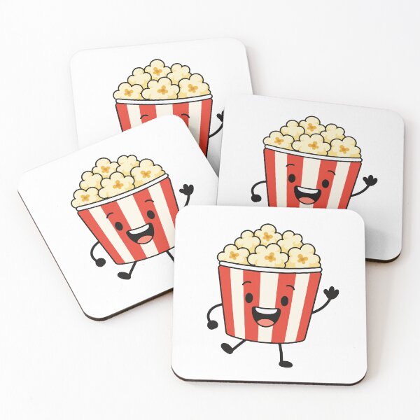 Item preview, Cute Happy Popcorn Bucket designed and sold by teeperfect.