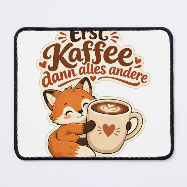 Item preview, Sweet Fox: First coffee, then everything else designed and sold by BoosterShop.
