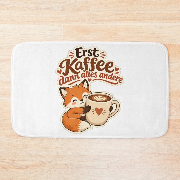 Item preview, Sweet Fox: First coffee, then everything else designed and sold by BoosterShop.