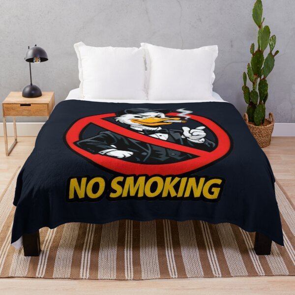 Item preview, No Smoking Duck Sticker – Funny Tuxedo Duck Cartoon Vector, Dapper Mallard Gentleman, Classy Smoking Forbidden Sign, Cool Garage Wall Art designed and sold by SmartPuns.