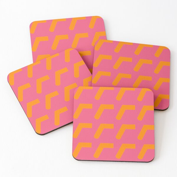 Item preview, Pink & Orange Abstract Repeat designed and sold by rodwelldesigns.