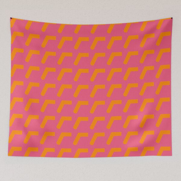 Item preview, Pink & Orange Abstract Repeat designed and sold by rodwelldesigns.