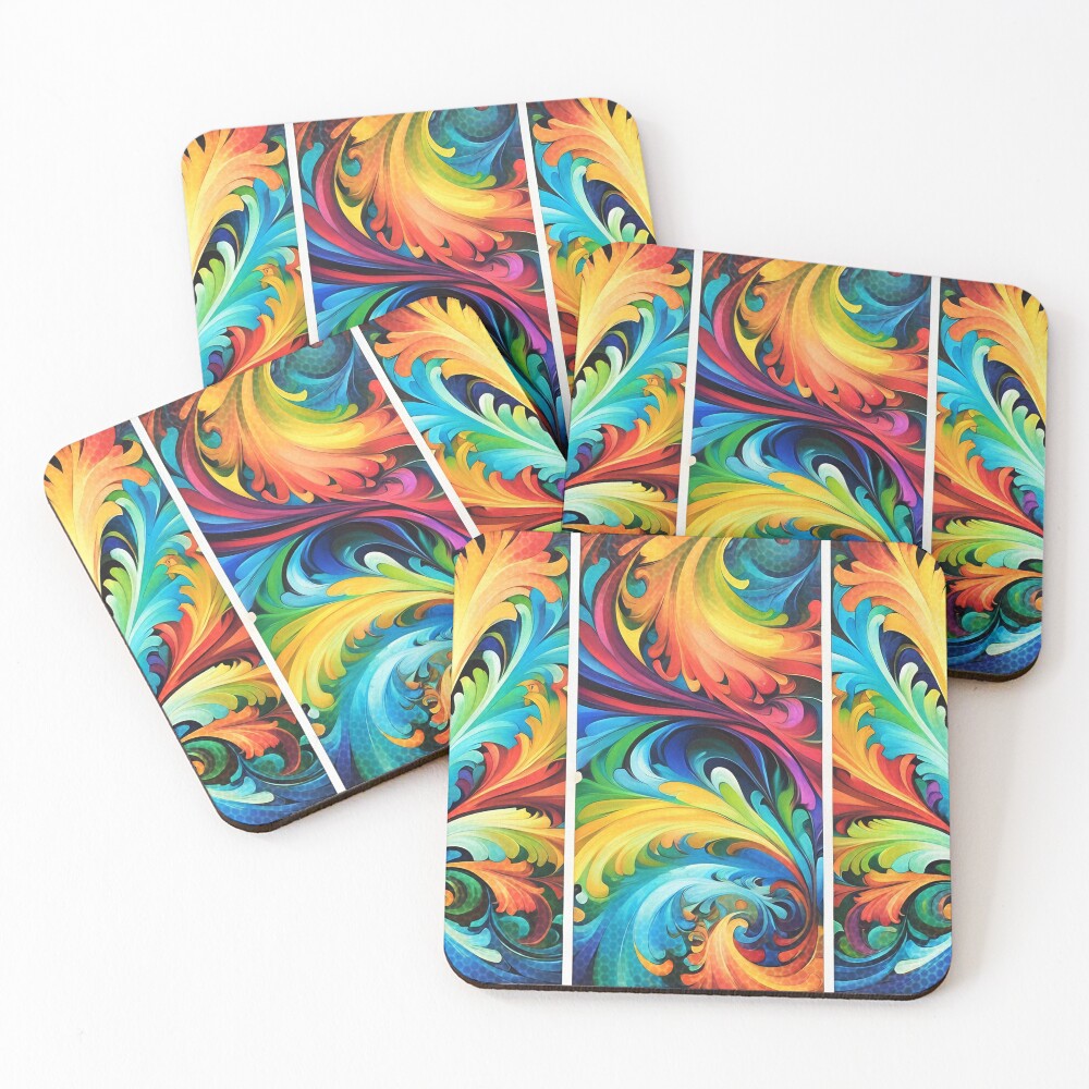 Item preview, Coasters (Set of 4) designed and sold by EarthyMade.