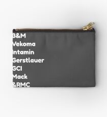Rollercoaster Designs Studio Pouch